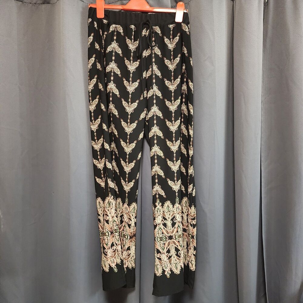 West Kei Wide Leg Pants Boho Festival Women Size Small
